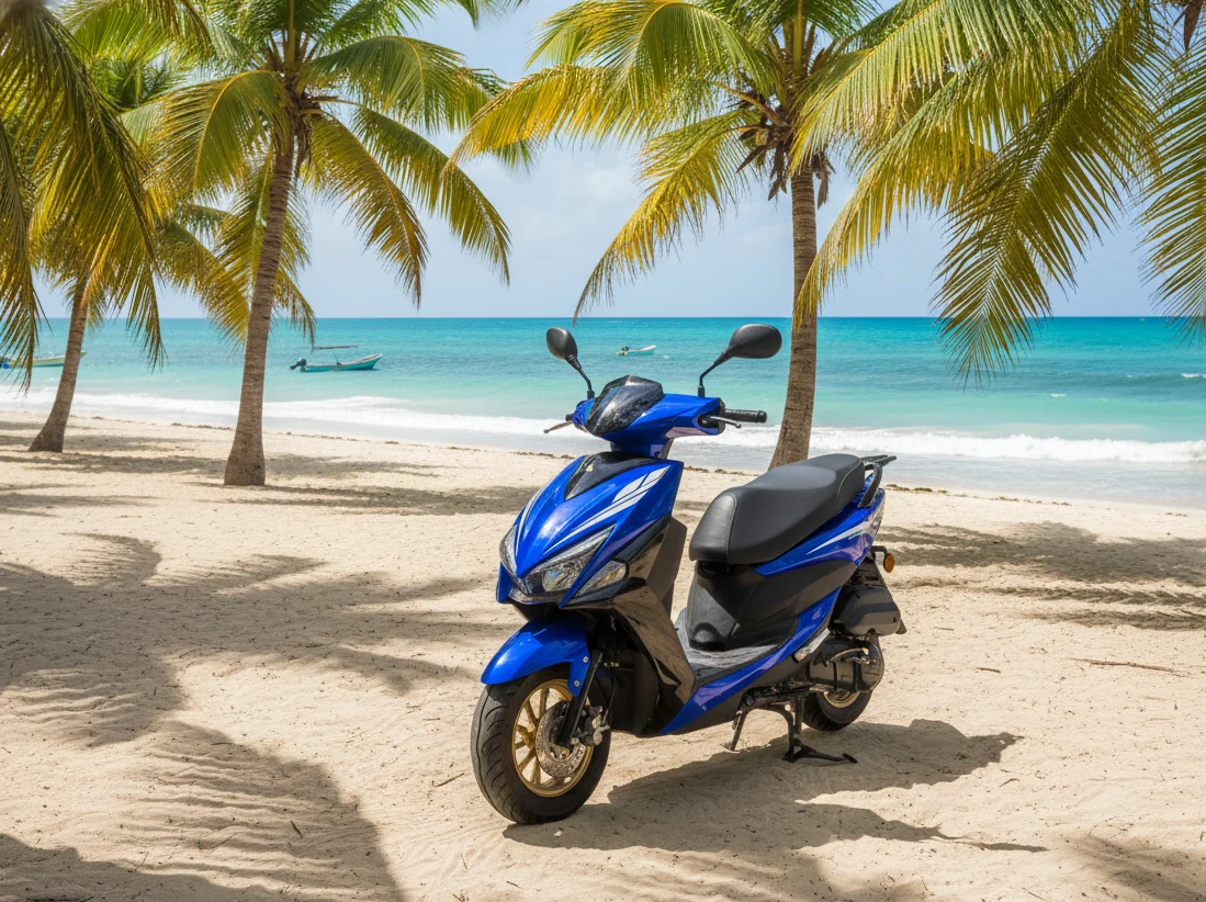 Alquiler de scooter en Bayahibe